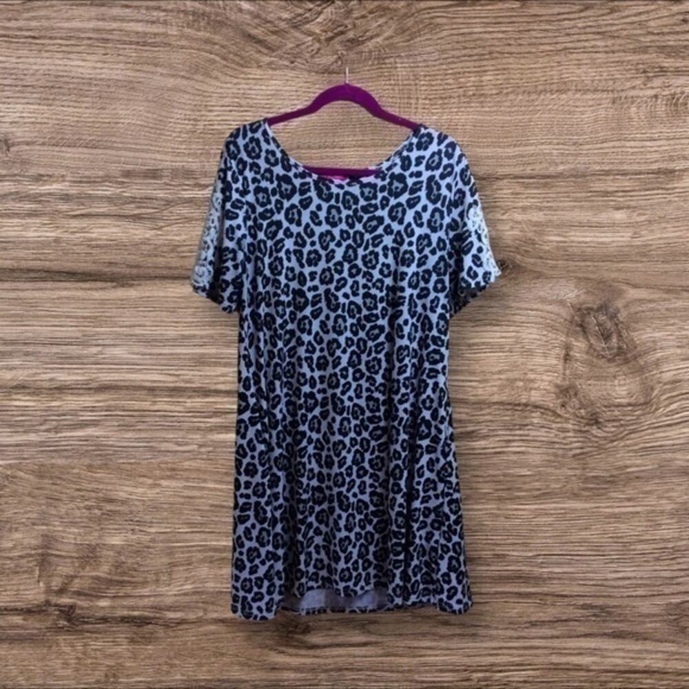 Simply southern animal, print tunic/mini dress. XL stretch